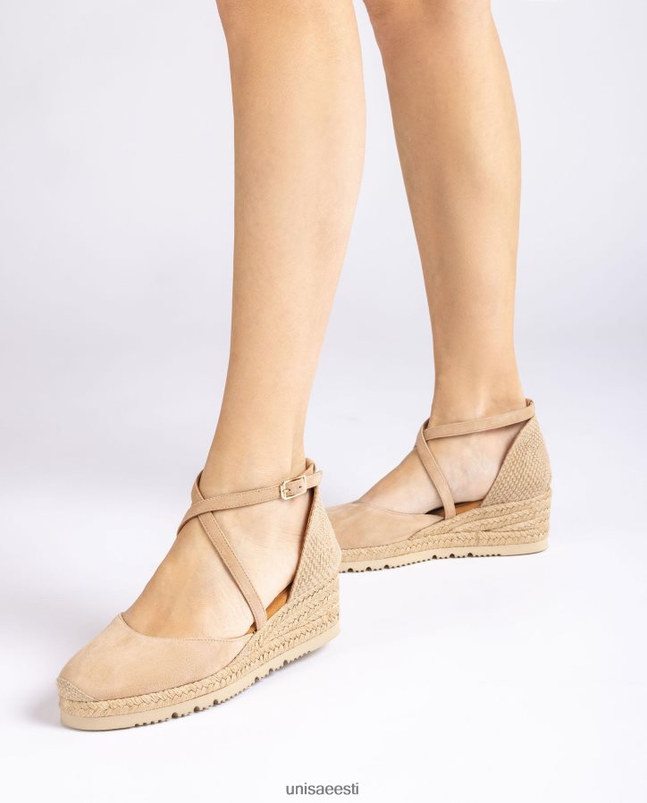 Unisa 88PPB4747 seemisnahast espadrill naised beež