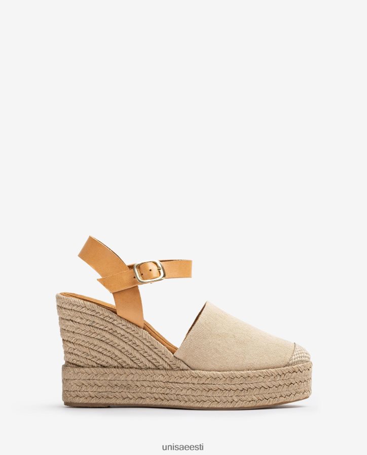 Unisa 88PPB4755 espadrill valmistatud ecolinos naised beež