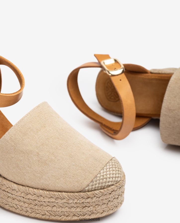 Unisa 88PPB4755 espadrill valmistatud ecolinos naised beež