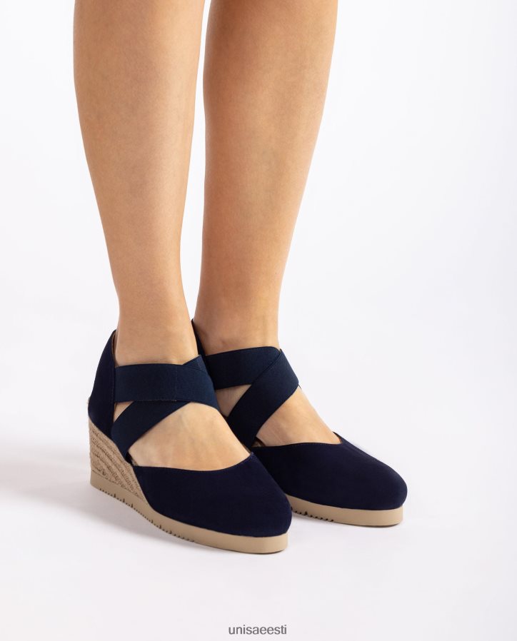 Unisa 88PPB4772 elastsete rihmadega sandaal naised sinine