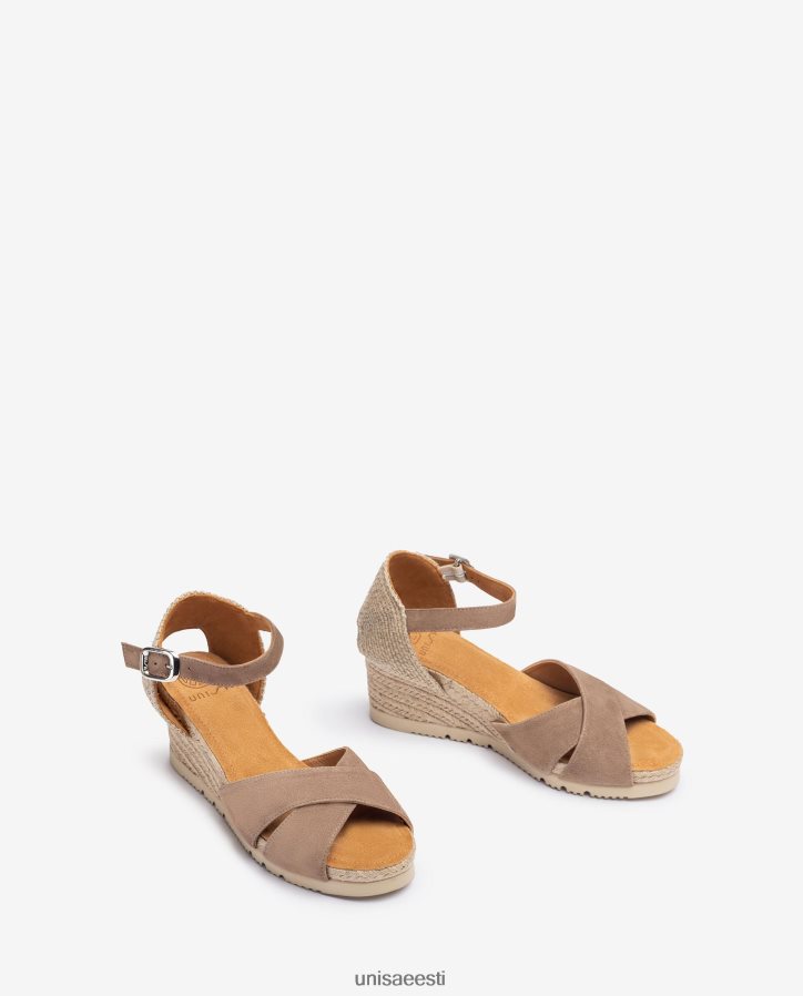 Unisa 88PPB4778 rihmaga džuudist sandaal naised pruun