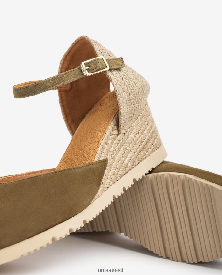 Unisa 88PPB4780 seemisnahast espadrill naised roheline