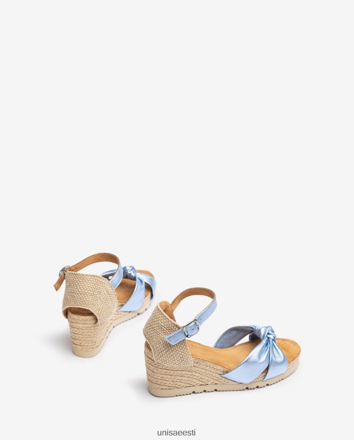 Unisa 88PPB4781 ülikerge d'orsay pahkluu rihm espadrill naised sinine