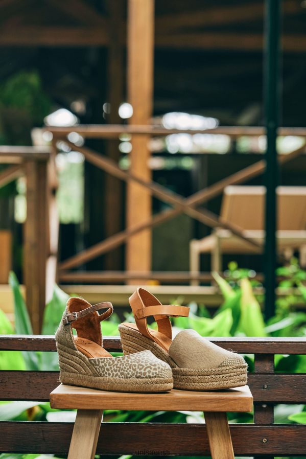 Unisa 88PPB4786 riidest espadrill vamp-heel naised graatsiline