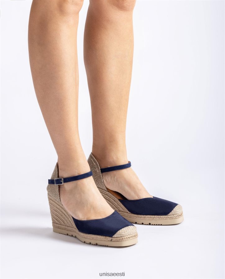 Unisa 88PPB4790 seemisnahast espadrill kummitallaga naised sinine
