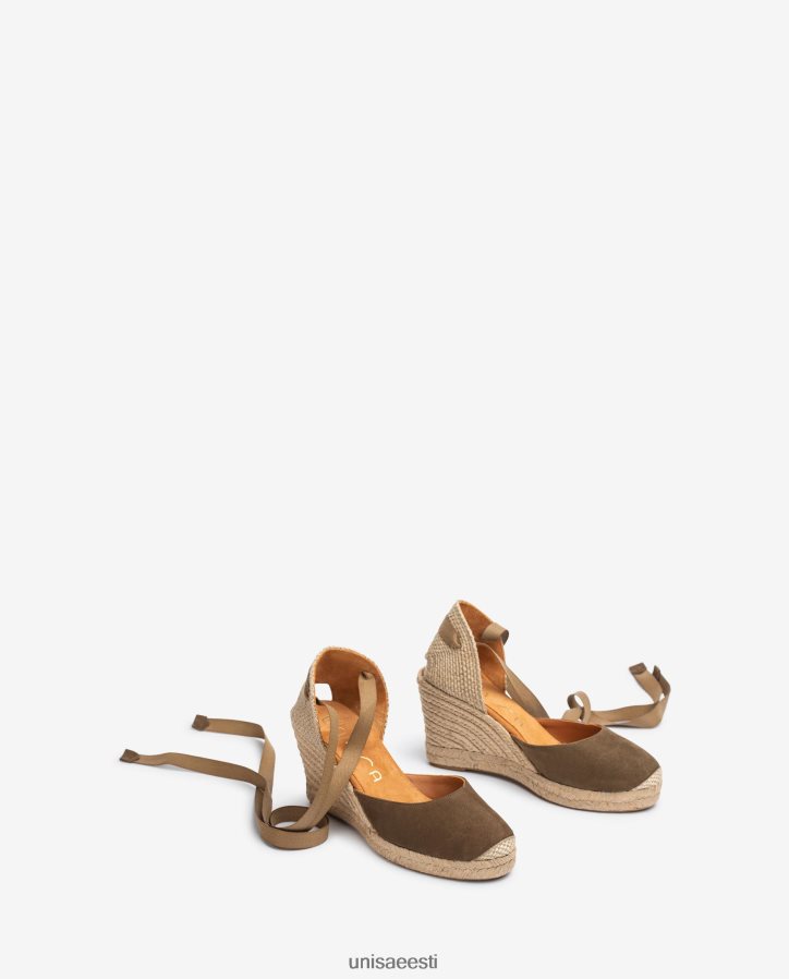 Unisa 88PPB4798 seemisnahast espadrillid lapsed roheline