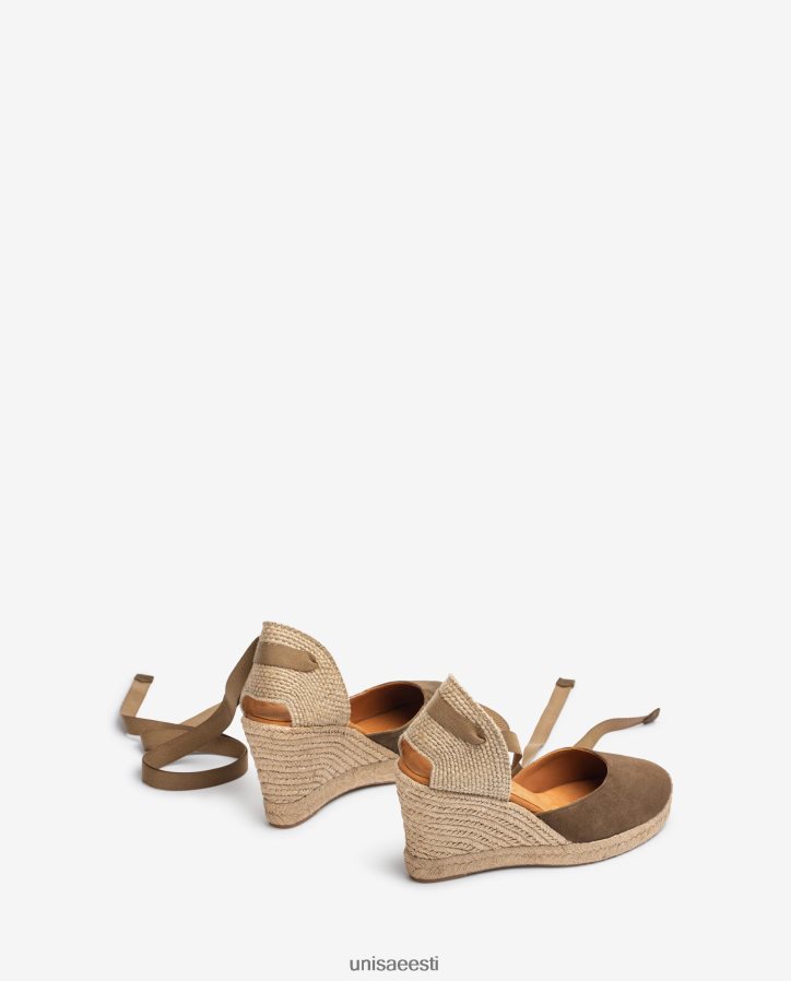 Unisa 88PPB4798 seemisnahast espadrillid lapsed roheline