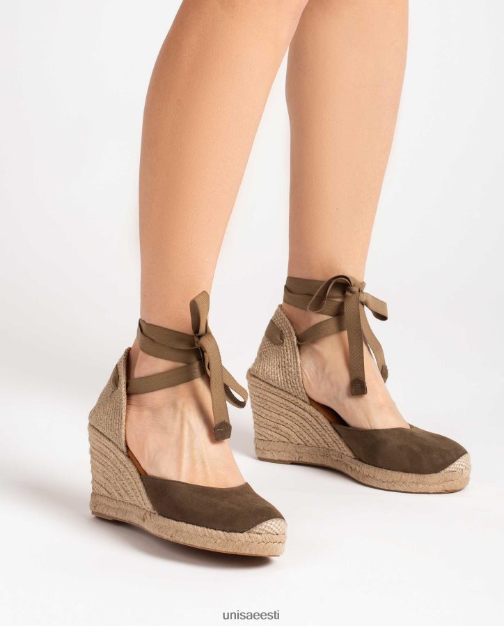 Unisa 88PPB4798 seemisnahast espadrillid lapsed roheline