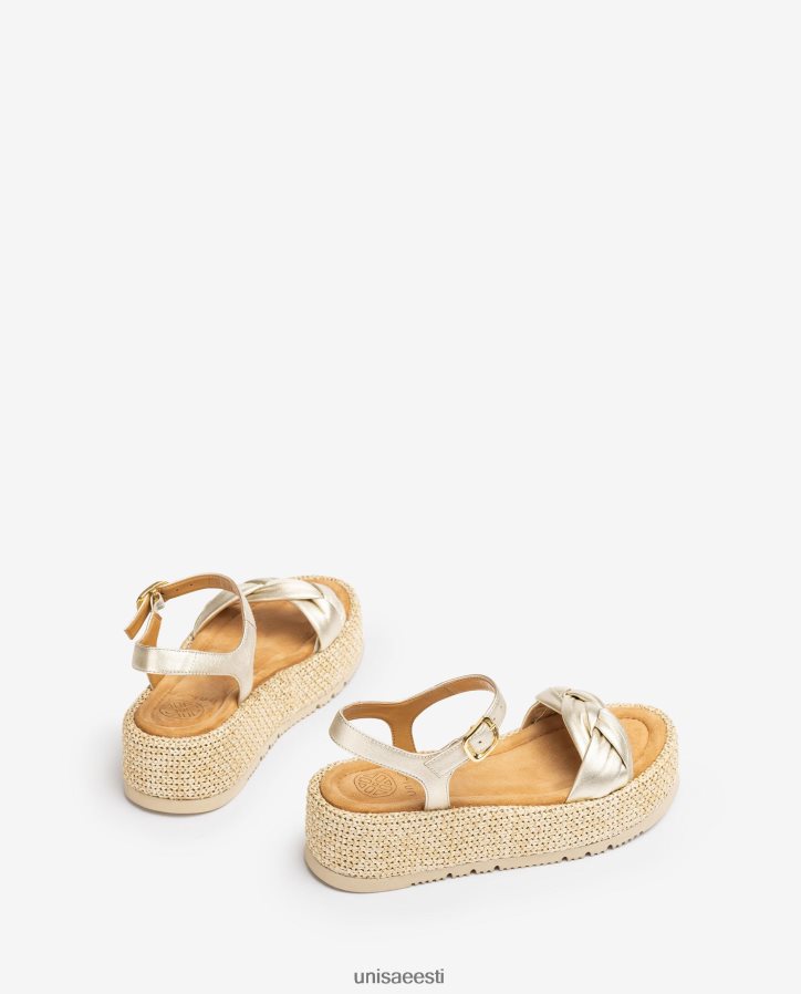 Unisa 88PPB496 sandaal, mille esiküljel on tepitud palmik naised graatsiline