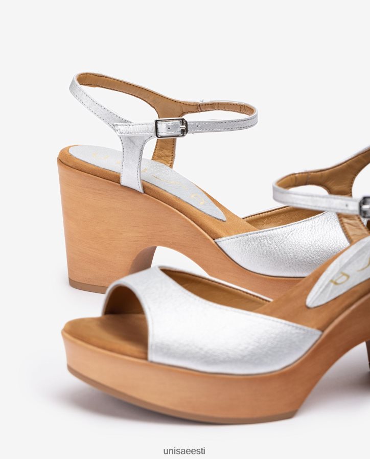 Unisa 88PPB4229 poolkiiluga metallist sandaal naised mood