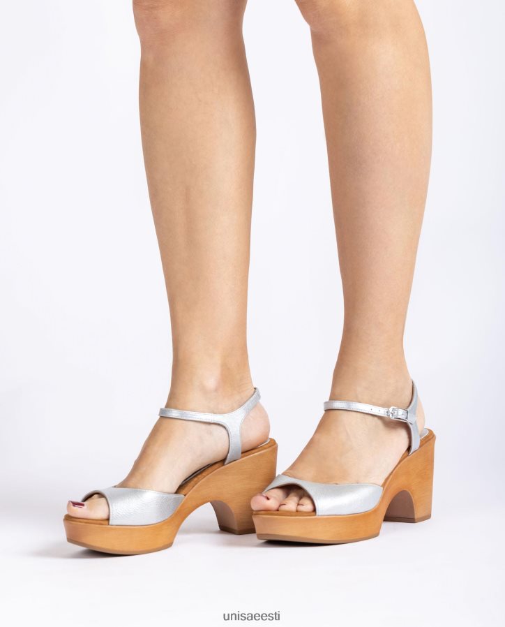 Unisa 88PPB4229 poolkiiluga metallist sandaal naised mood