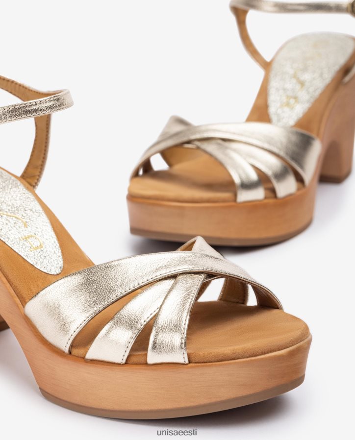 Unisa 88PPB4371 nahast plokk-sandaalid naised mood