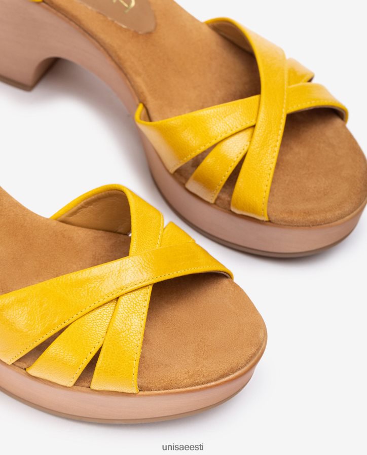 Unisa 88PPB4375 nahast plokk-sandaalid naised mood