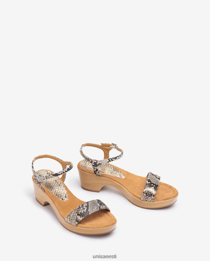 Unisa 88PPB4400 eksootiline nahkplokk sandaal naised graatsiline