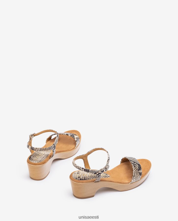 Unisa 88PPB4400 eksootiline nahkplokk sandaal naised graatsiline