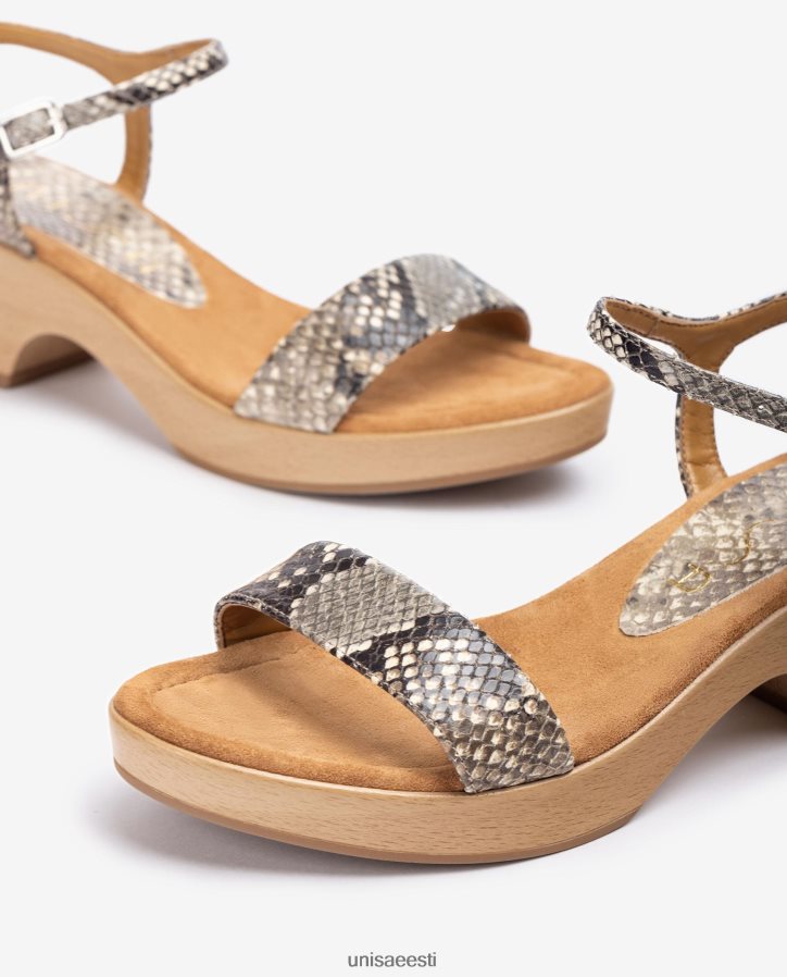 Unisa 88PPB4400 eksootiline nahkplokk sandaal naised graatsiline