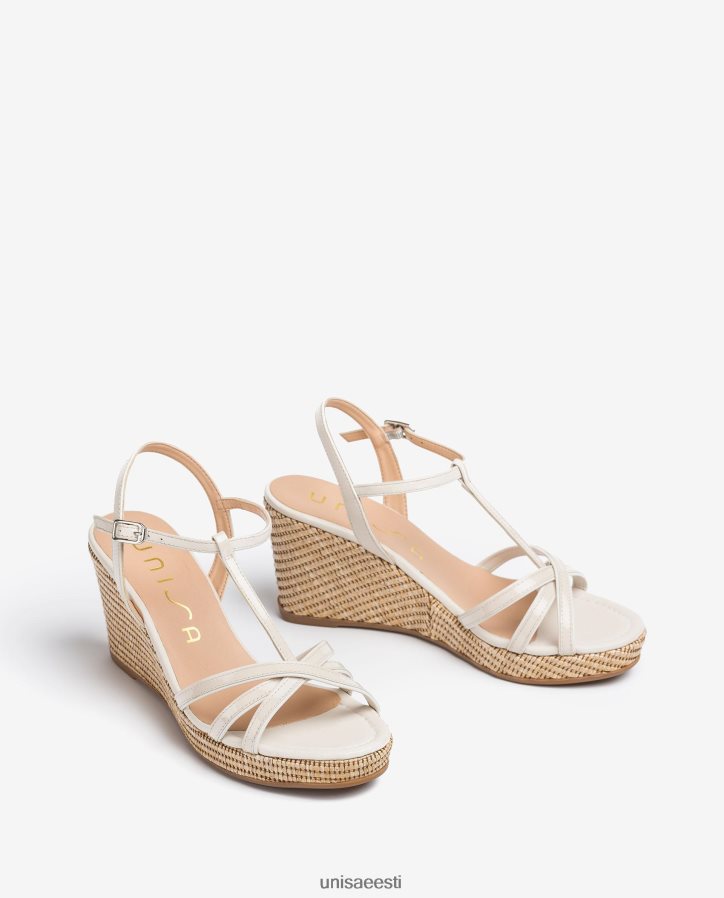 Unisa 88PPB4440 kiil-lakknahast t-rihmaga sandaalid naised mood