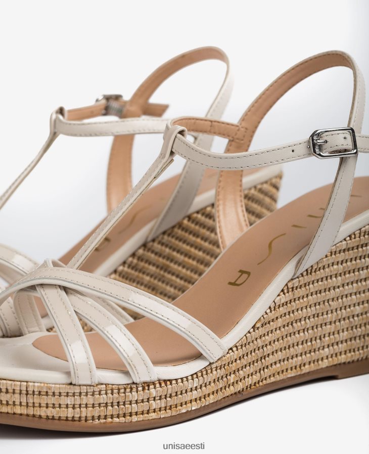 Unisa 88PPB4440 kiil-lakknahast t-rihmaga sandaalid naised mood