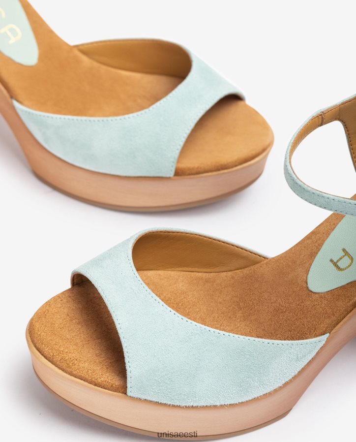 Unisa 88PPB4443 poolkiiluga seemisnahast sandaal naised graatsiline