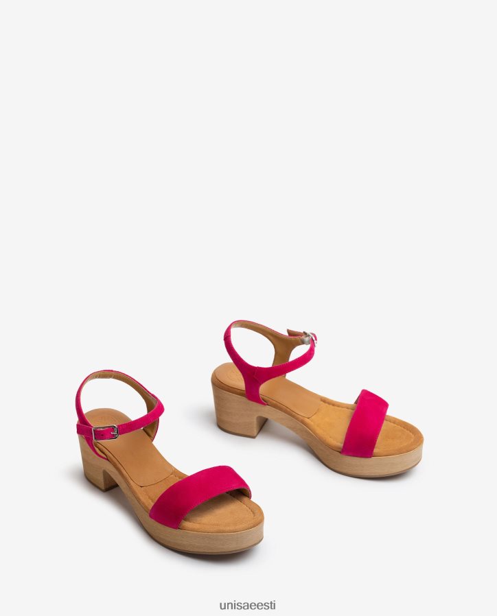 Unisa 88PPB4130 madala plokkkontsaga sandaal naised roosa