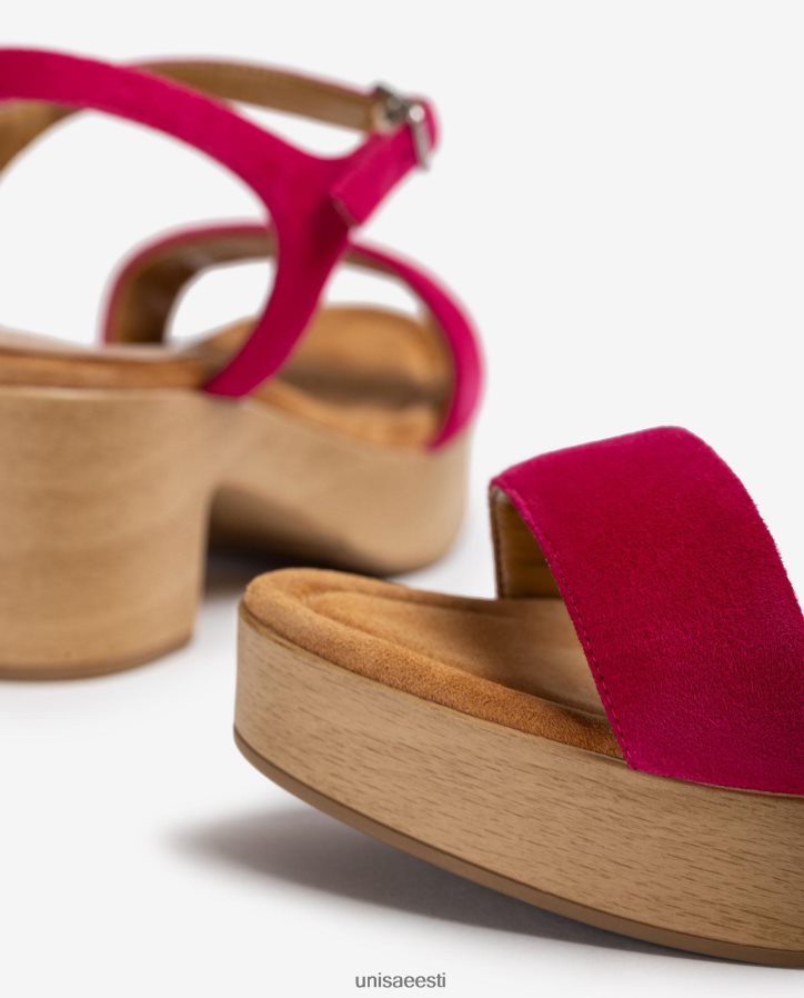 Unisa 88PPB4130 madala plokkkontsaga sandaal naised roosa