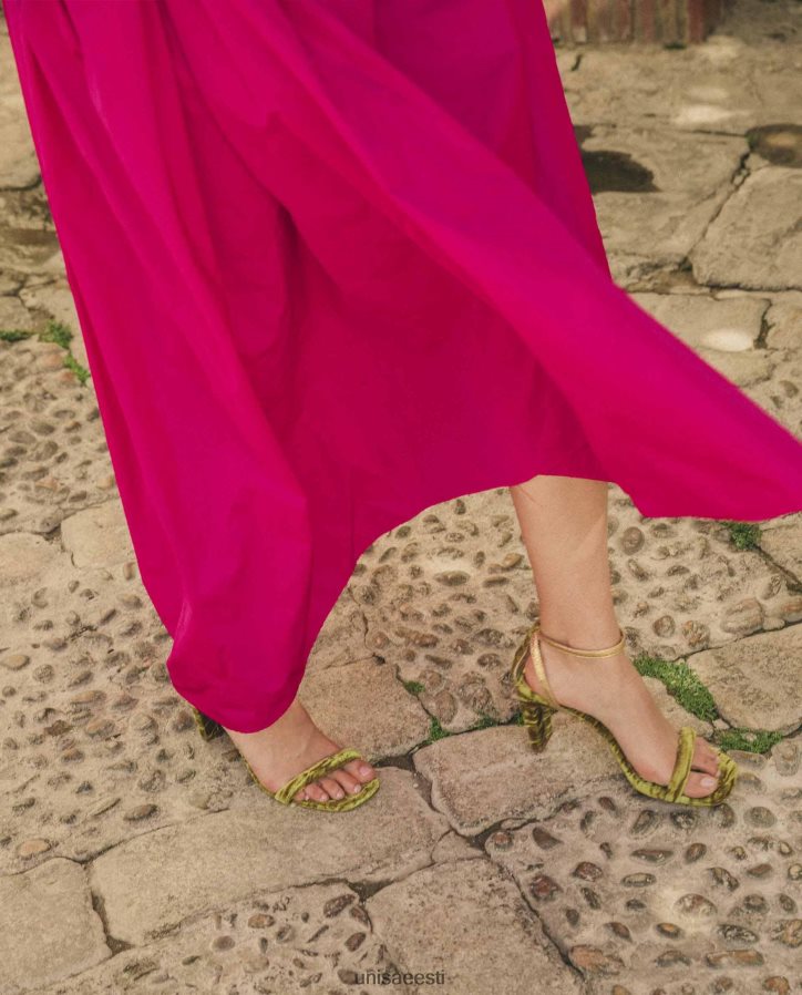 Unisa 88PPB41314 samet sandaal naised roheline