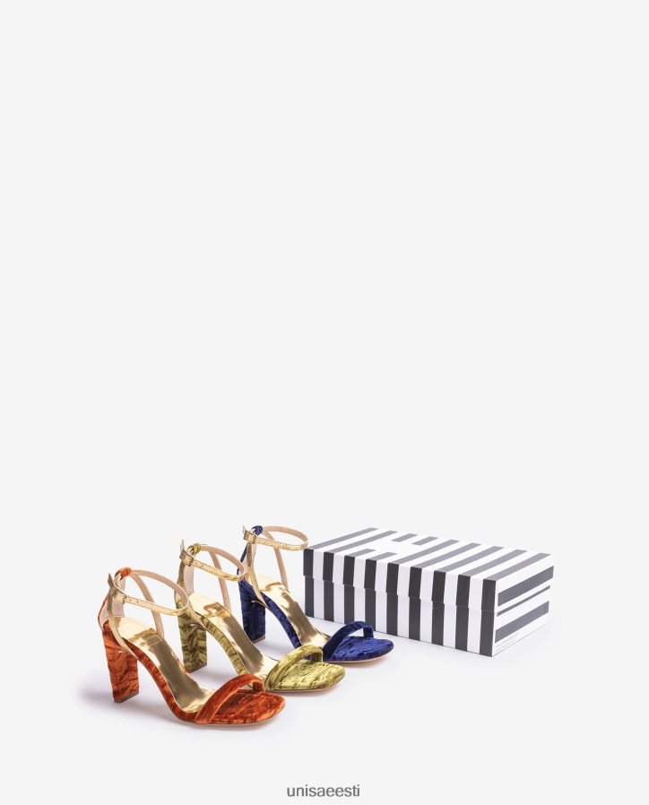 Unisa 88PPB41315 samet sandaal naised sinine