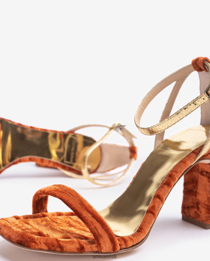 Unisa 88PPB41317 samet sandaal naised oranž