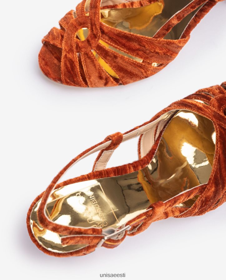 Unisa 88PPB41318 sametist valmistatud sandaalid naised graatsiline