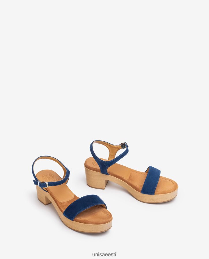 Unisa 88PPB4131 madala plokkkontsaga sandaal naised sinine