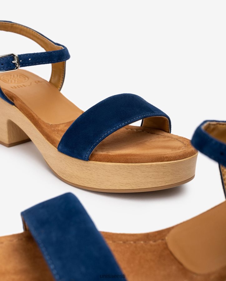 Unisa 88PPB4131 madala plokkkontsaga sandaal naised sinine