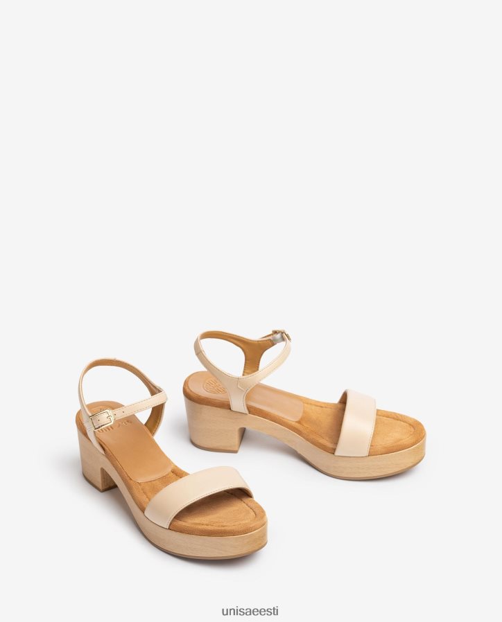 Unisa 88PPB4137 madala plokkkontsaga sandaal naised beež