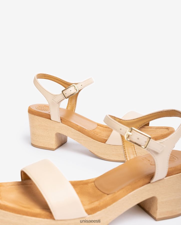 Unisa 88PPB4137 madala plokkkontsaga sandaal naised beež