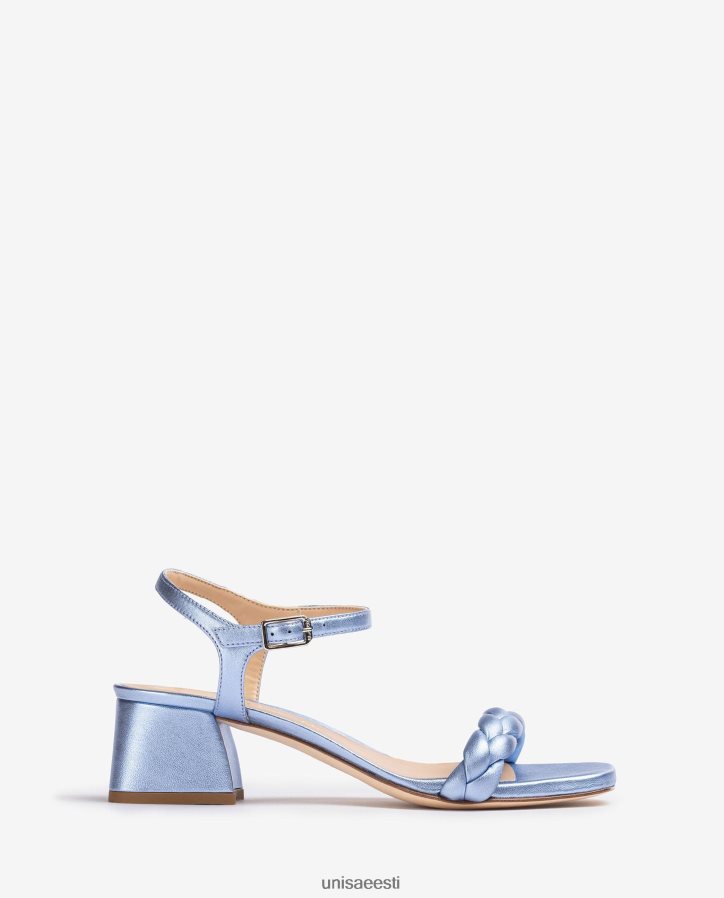 Unisa 88PPB4142 punutud rihmaga sandaal naised sinine