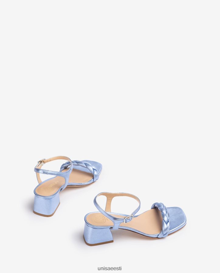 Unisa 88PPB4142 punutud rihmaga sandaal naised sinine