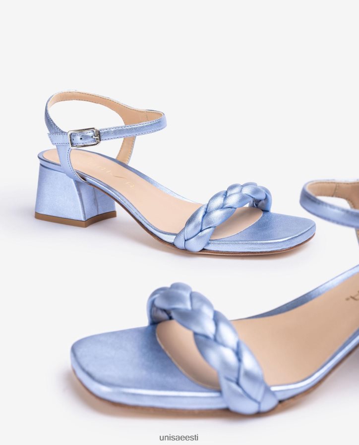 Unisa 88PPB4142 punutud rihmaga sandaal naised sinine
