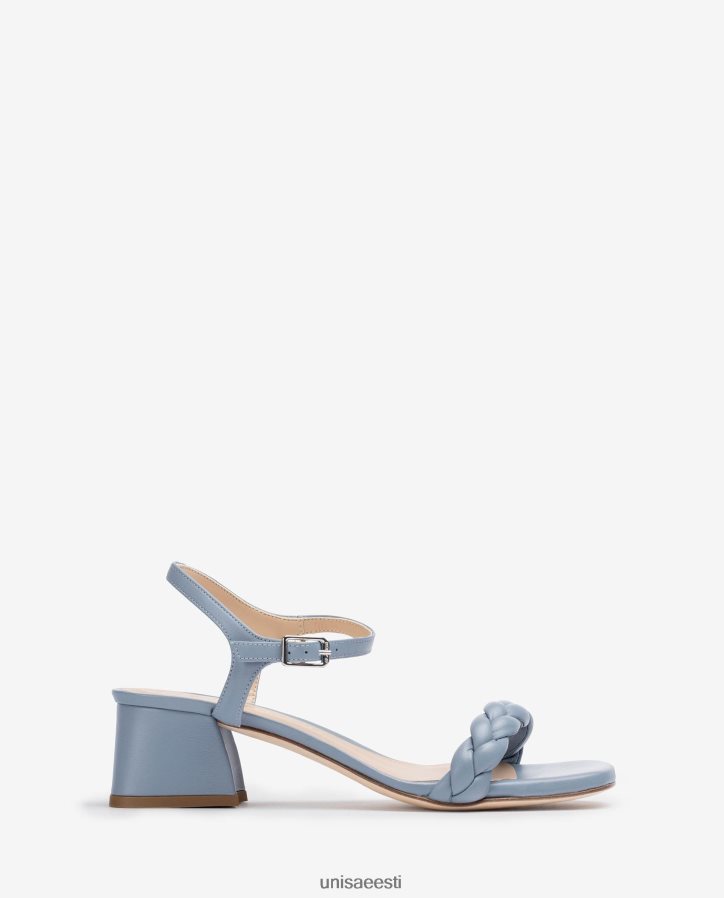 Unisa 88PPB4147 punutud rihmaga sandaal naised sinine
