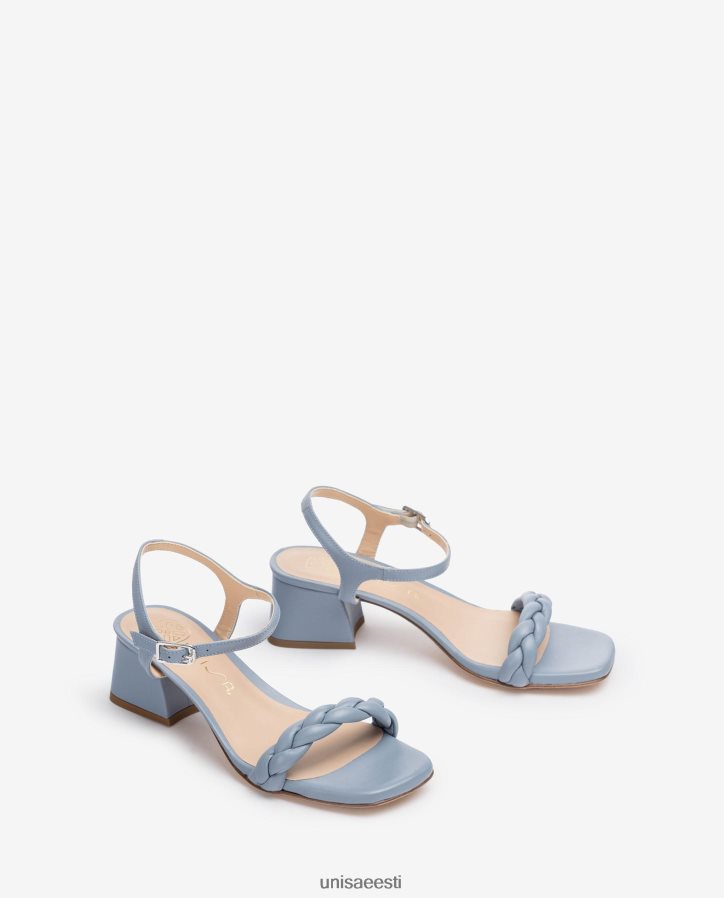 Unisa 88PPB4147 punutud rihmaga sandaal naised sinine
