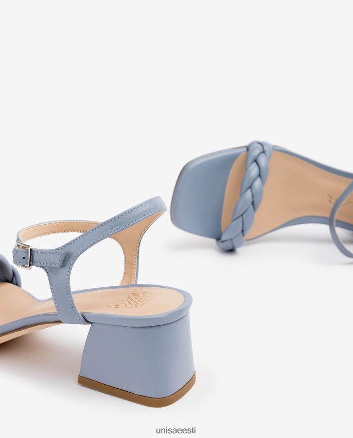 Unisa 88PPB4147 punutud rihmaga sandaal naised sinine