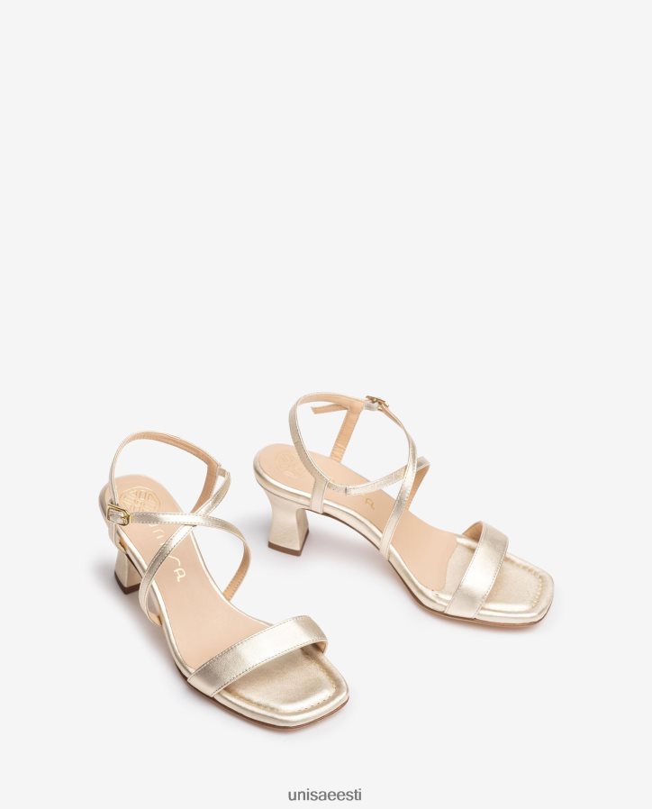 Unisa 88PPB4180 kandilise varbaga nutikas sandaal naised kullast