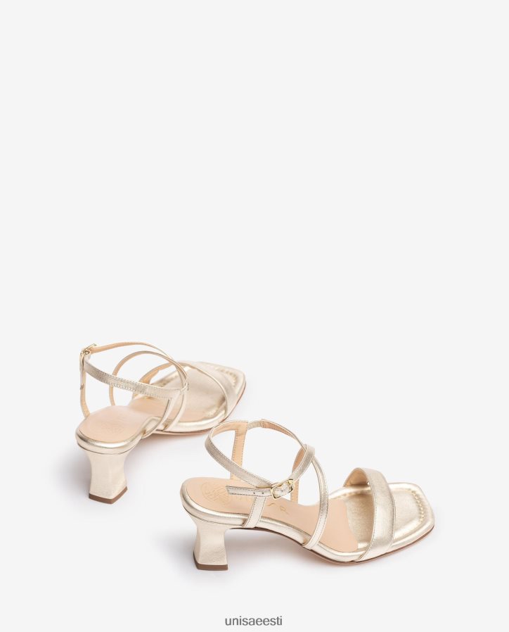 Unisa 88PPB4180 kandilise varbaga nutikas sandaal naised kullast
