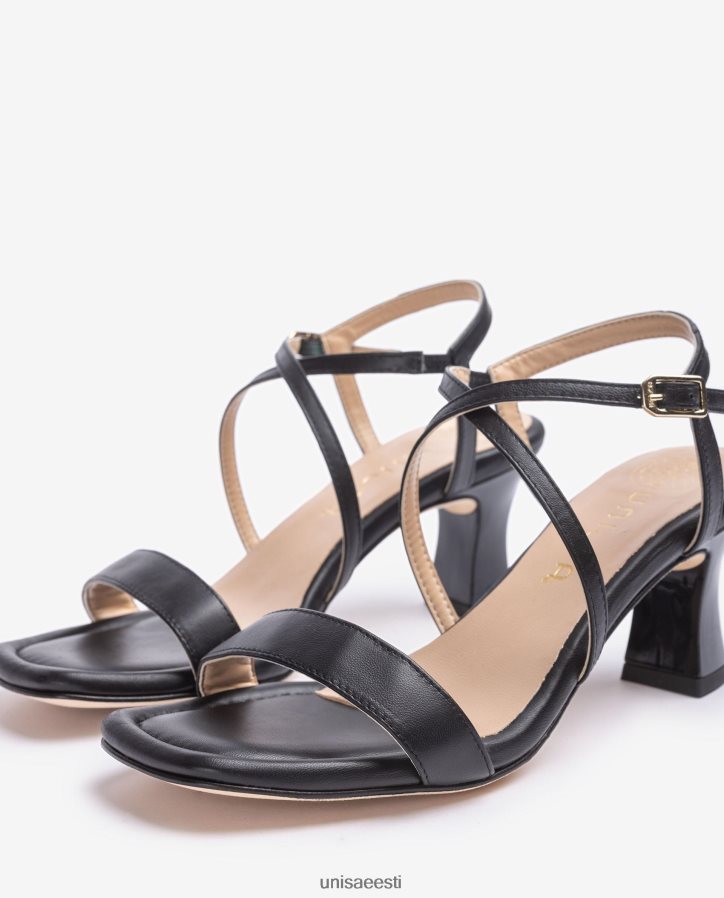 Unisa 88PPB4181 kandilise varbaga nutikas sandaal naised must