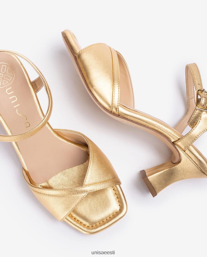 Unisa 88PPB4183 nutikas sandaal mugava kontsaga naised kullast