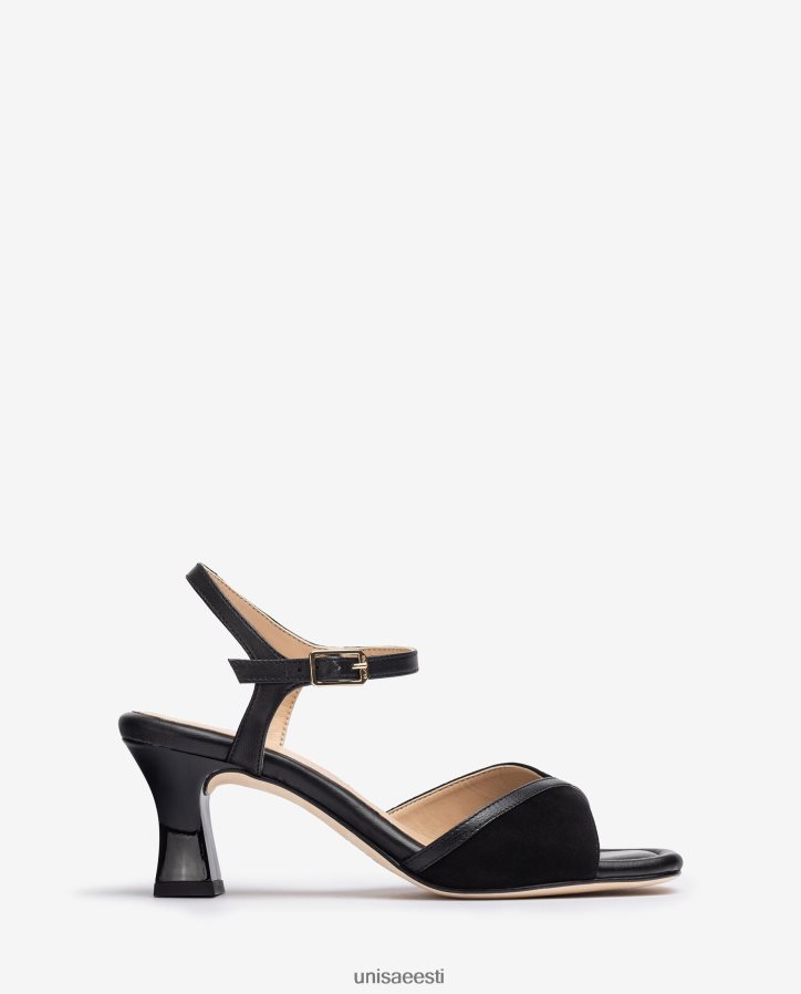 Unisa 88PPB4185 nutikas sandaal mugava kontsaga naised must