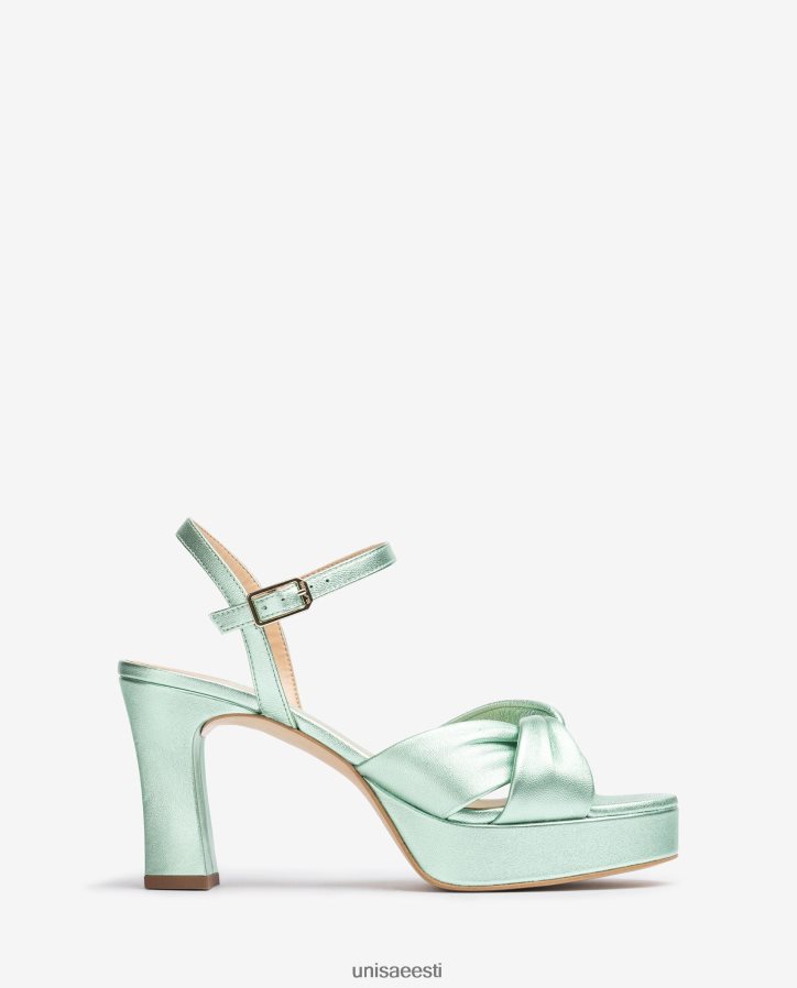 Unisa 88PPB418 laiade crossover rihmadega sandaal naised sinine