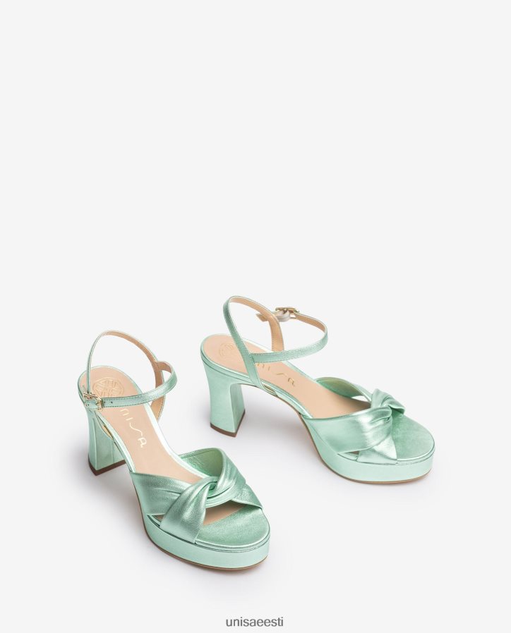 Unisa 88PPB418 laiade crossover rihmadega sandaal naised sinine