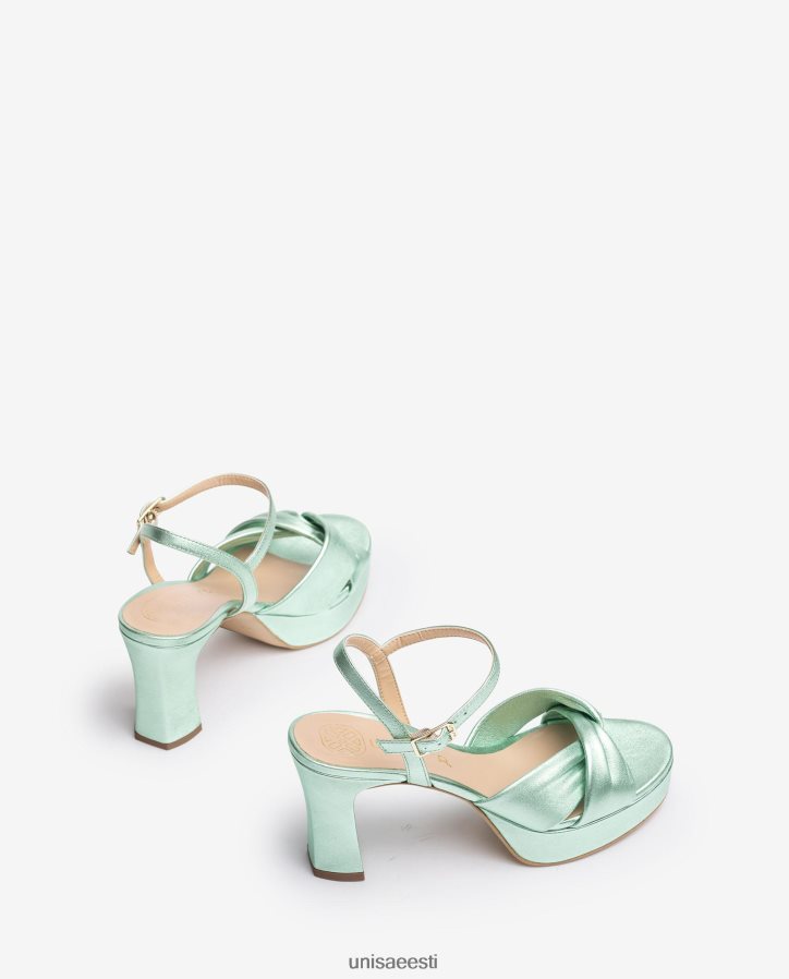 Unisa 88PPB418 laiade crossover rihmadega sandaal naised sinine