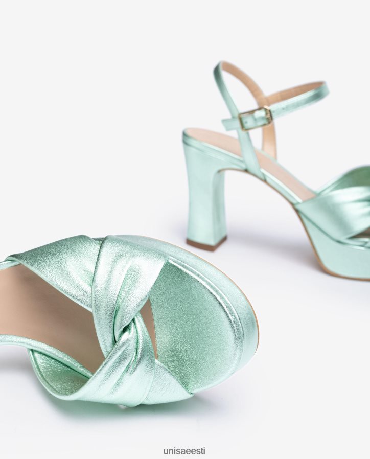 Unisa 88PPB418 laiade crossover rihmadega sandaal naised sinine