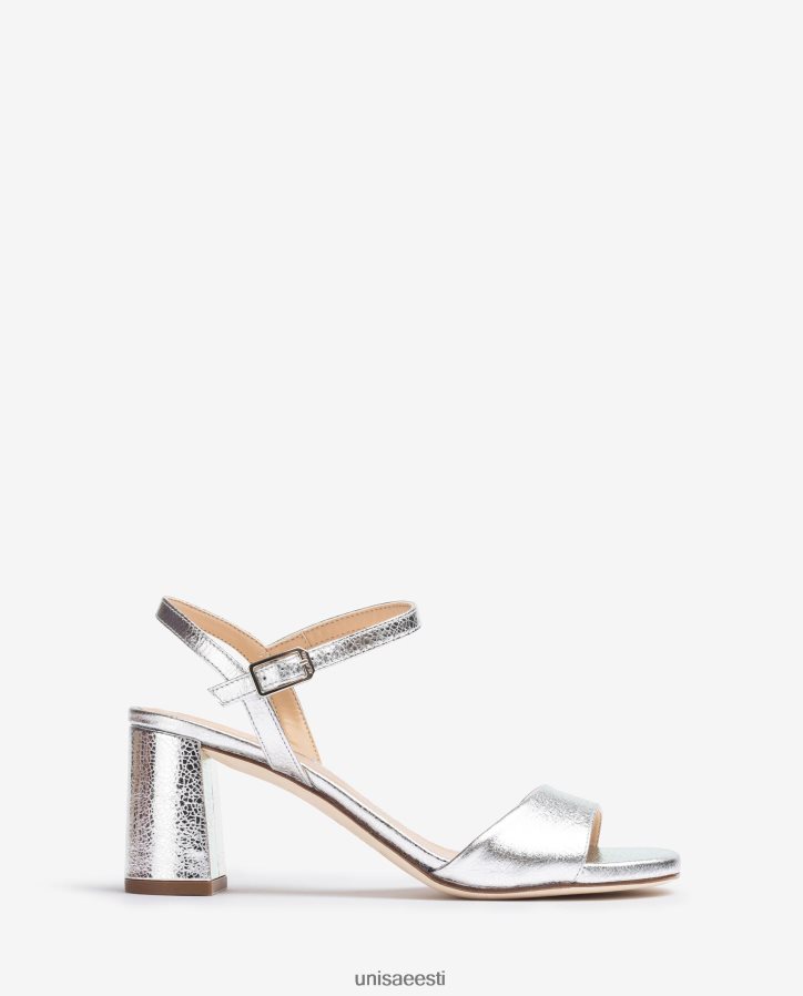 Unisa 88PPB4199 kandilise talla sandaal naised hõbedane