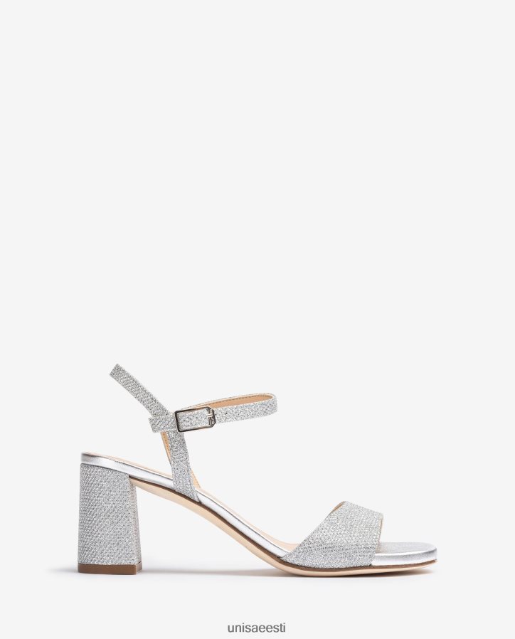 Unisa 88PPB4203 kandilise talla sandaal naised hõbedane